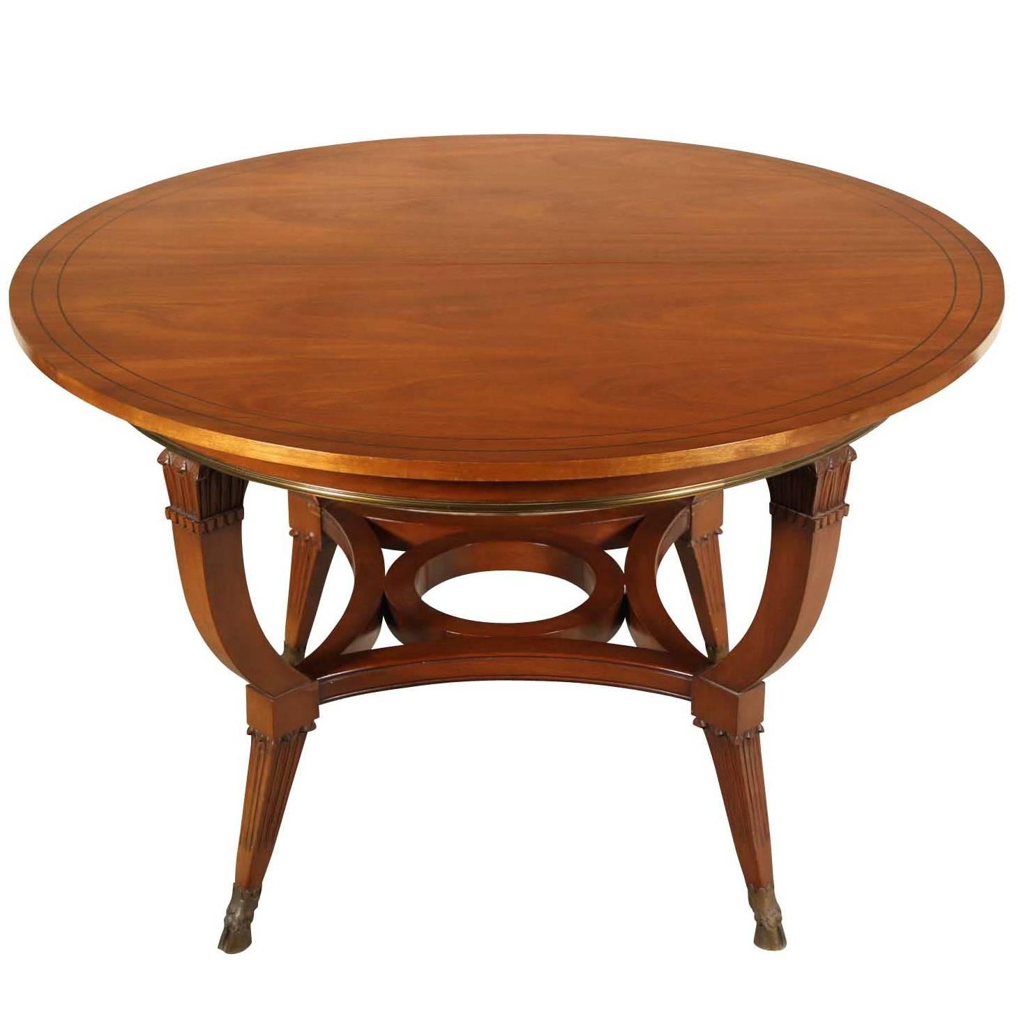Modern Neoclassical Style Round Dining / Centre Table