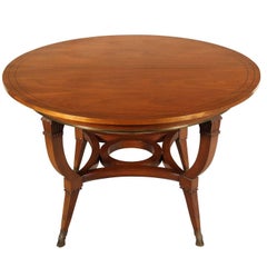 Modern Neoclassical Style Round Dining / Centre Table