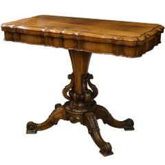 19th Century Rosewood Card Table