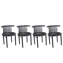 Set of Four Rare Mid-Century Chairs by Lübke 6
