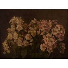 Danish Flower Painter Early 20th Century, Flowers, Oil on Board