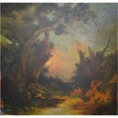 En Pays Cathare Oil on Canvas by Alan Rankle, 2011
