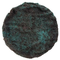Metal Rug, Copper, Hand-Knotted Rug, Designed for Nodus by Nacho Carbonell