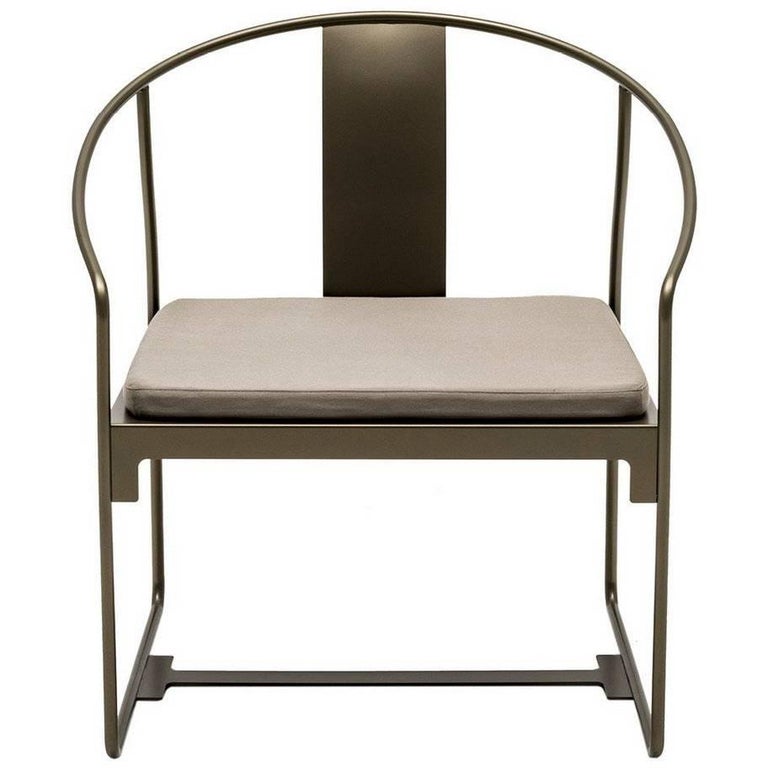 "Mingx" Outdoor Steel Armchair Designed by Konstantin Grcic for Driade