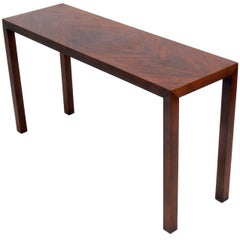 Clean Lined Rosewood Console Table Clean Lined Rosewood Console Table