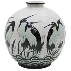 Art Deco Porcelain Vase 7