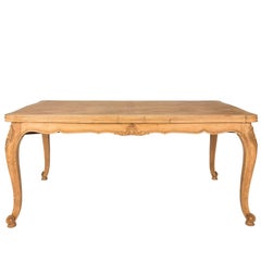 Bleached Oak Dining Table