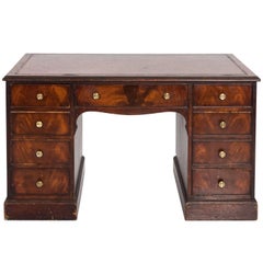 Miniature Mahogany Partners Desk