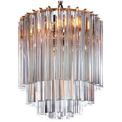 Italian Murano Glass Chandelier by Paolo Venini 12