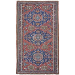 Antique Caucasian Sumak Rug