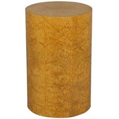 Vintage Olive Burl Pedestal