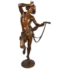 Albert-Ernest Carrier-Belleuse, Large Neapolitan Dancer, 19th Century