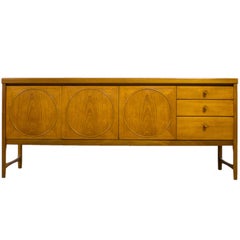 Retro Nathan Circles Teak Mid-Century Sideboard