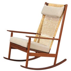 Hans Olsen Model 532-A Rocking Chair for Juul Kristensen