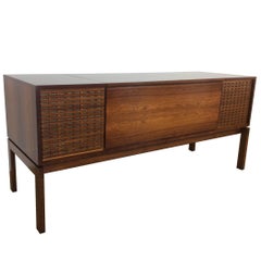 Retro Midcentury Rosewood Radiogram with Bang and Olufsen System