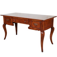Louis XV Style Fruitwood Writing Table