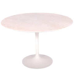 Tulip Table Marble Top by Earo Saarinen for Knoll