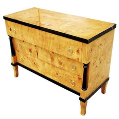 Burled Wood Art Deco Style Dresser