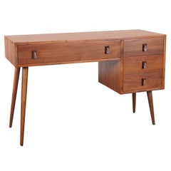 Retro Walnut Desk by Stanley Young