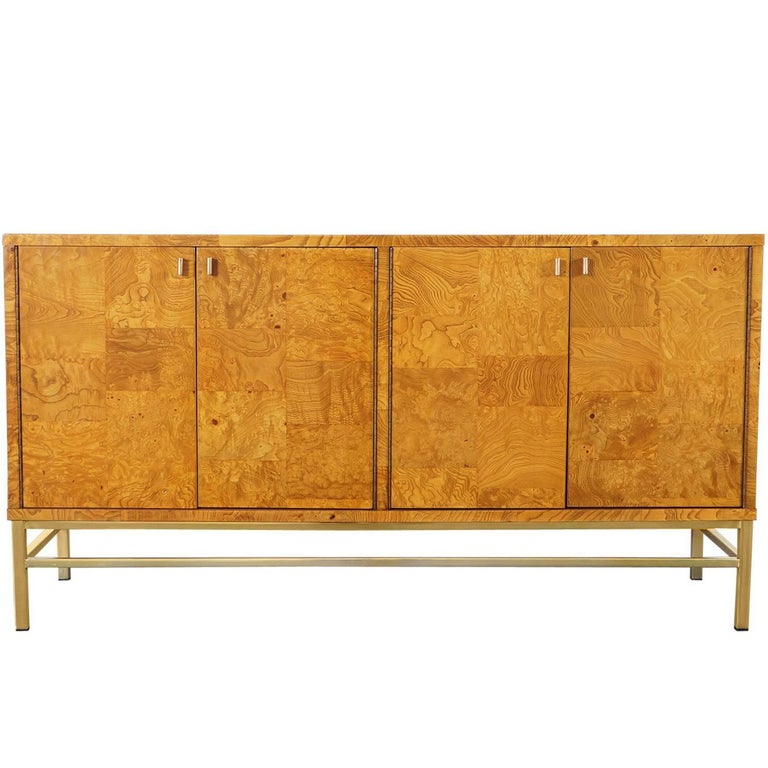 Vintage Burl Wood Credenza at 1stDibs burlwood credenza