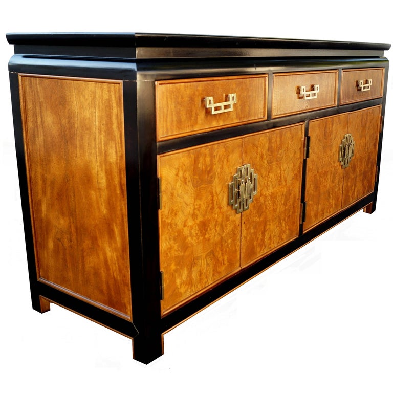 Asian Chest Credenza Buffet Server Sideboard Chin Hua Raymond Sabota at 1stDibs
