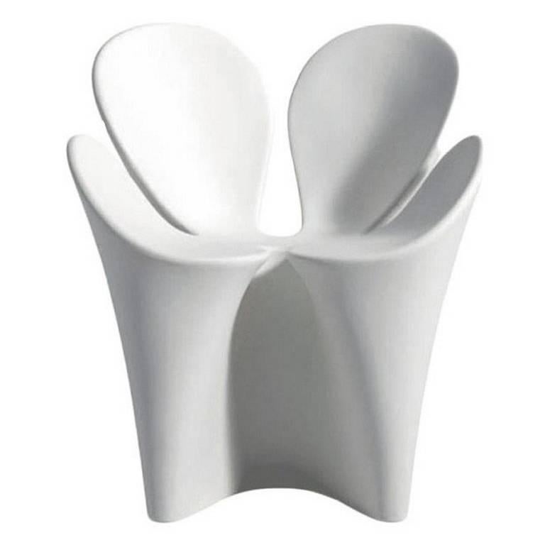 Fauteuil monobloc en forme de fleur en forme de trèfle conçu par Ron Arad pour Driade