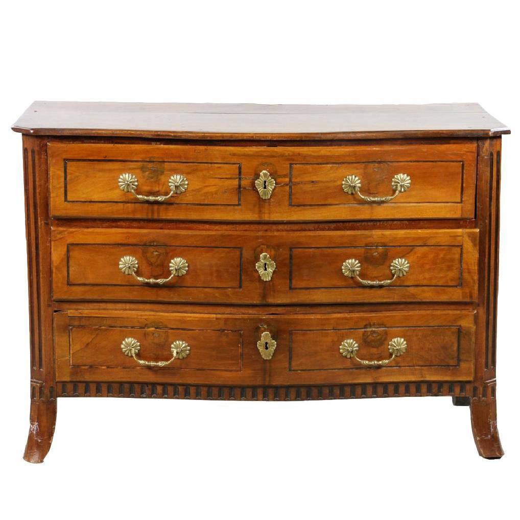 18th Century Northern Italian Carved Commode