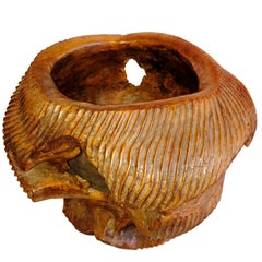 Carved Ironwood Bowl from Indonesia