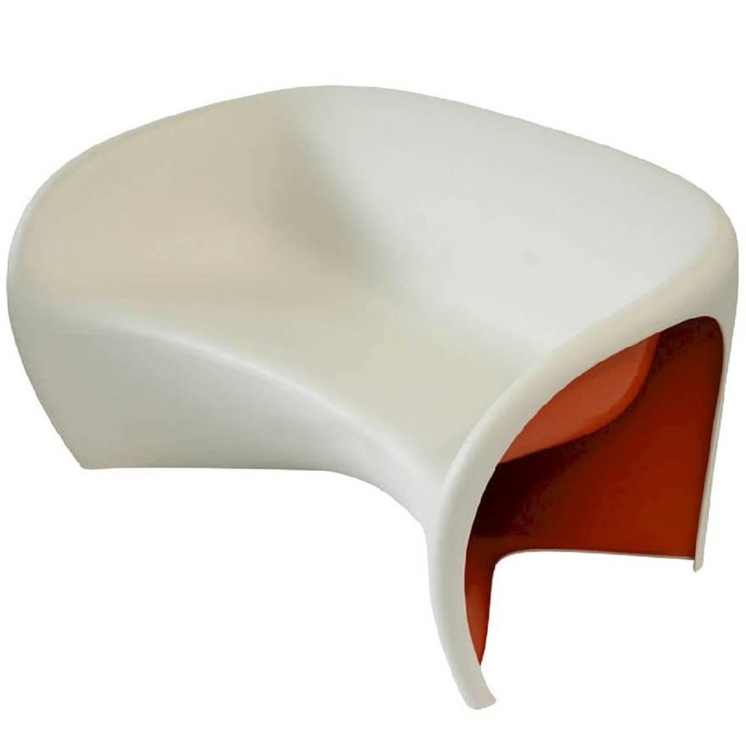 Mt2 Sculptural Monobloc Sofa Designed By Ron Arad For Driade For