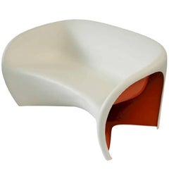 "MT2" Sculptural Monobloc Sofa Designed by Ron Arad for Driade