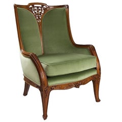 Paire de fauteuils "Clematis" de Louis Majorelle