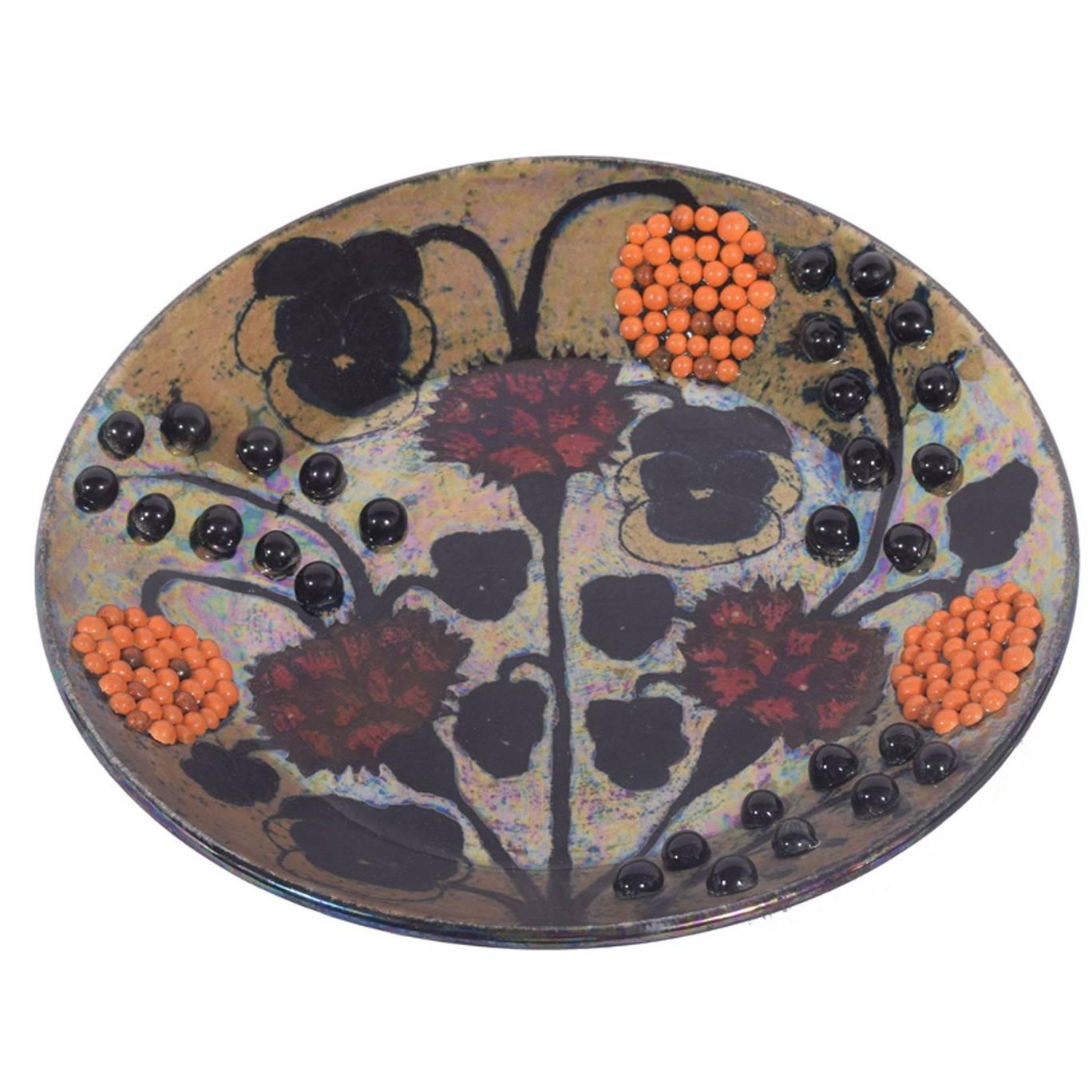Ceramic Dish by Birger Kaipiainen for Arabia