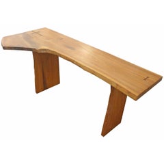 Organic Wood Desk or Console Table