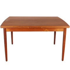 Danish Teak Expandable Dining Table