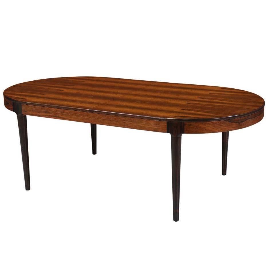 Arne Hovmand-Olsen Rosewood Dining Table for Mogens Kold