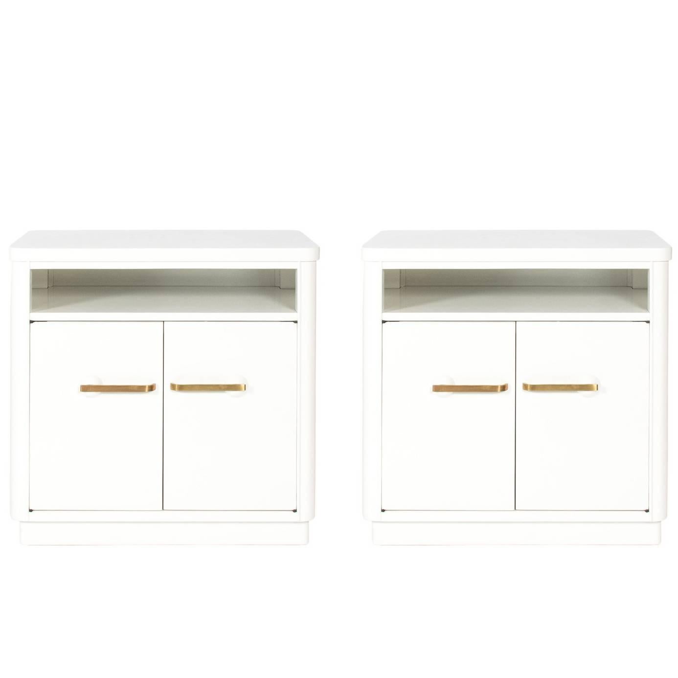 Pair of Art Deco Side Cabinets