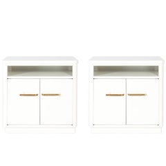 Pair of Art Deco Side Cabinets