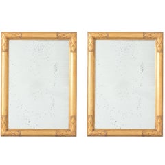 Antique Pair of French Empire Mirrors