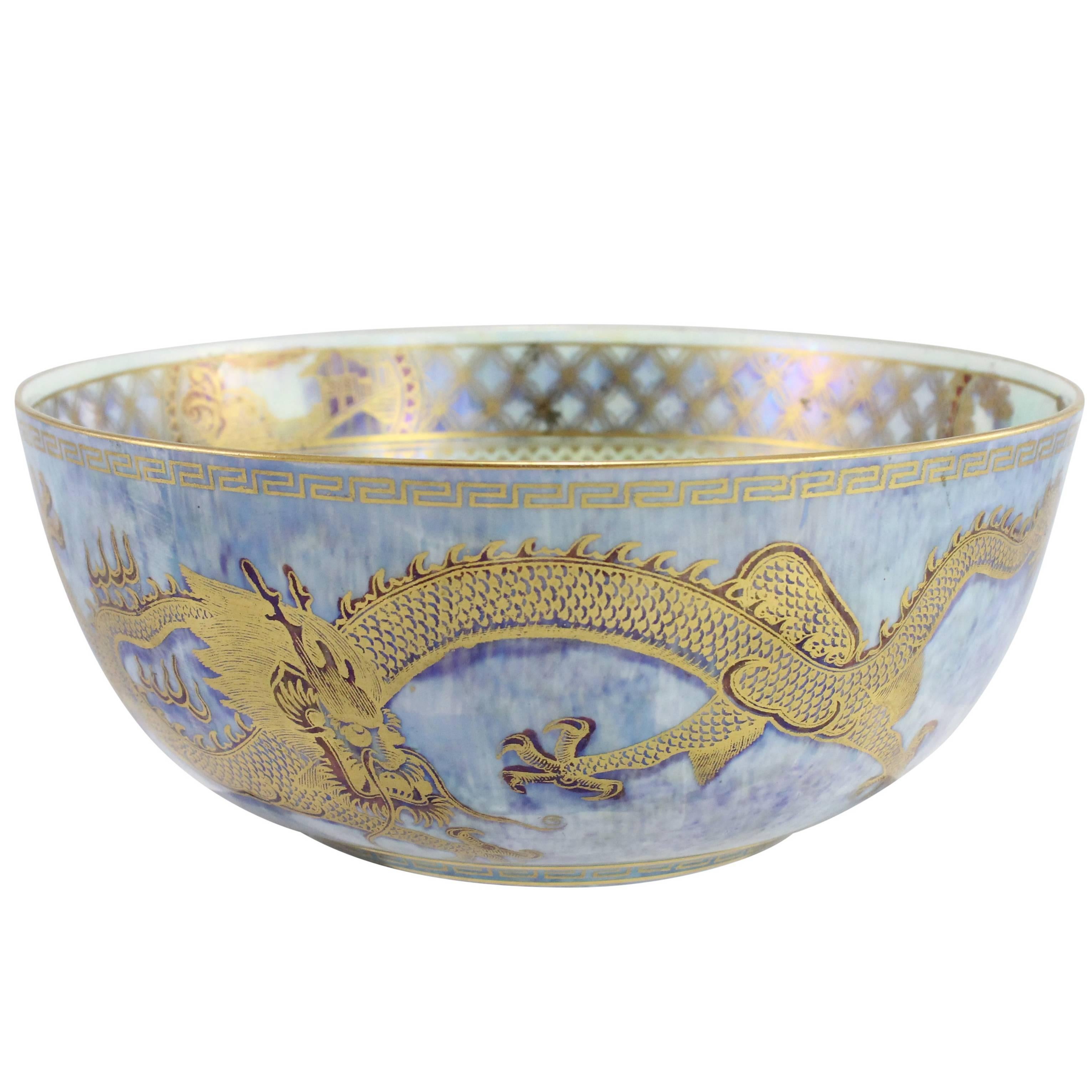 'Mythical Creatures' Series Lustreware Bowl by Wedgwood