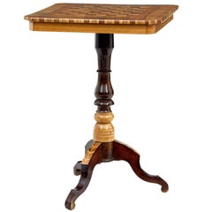 Late 19th Century Walnut Inlaid Sorrento Table