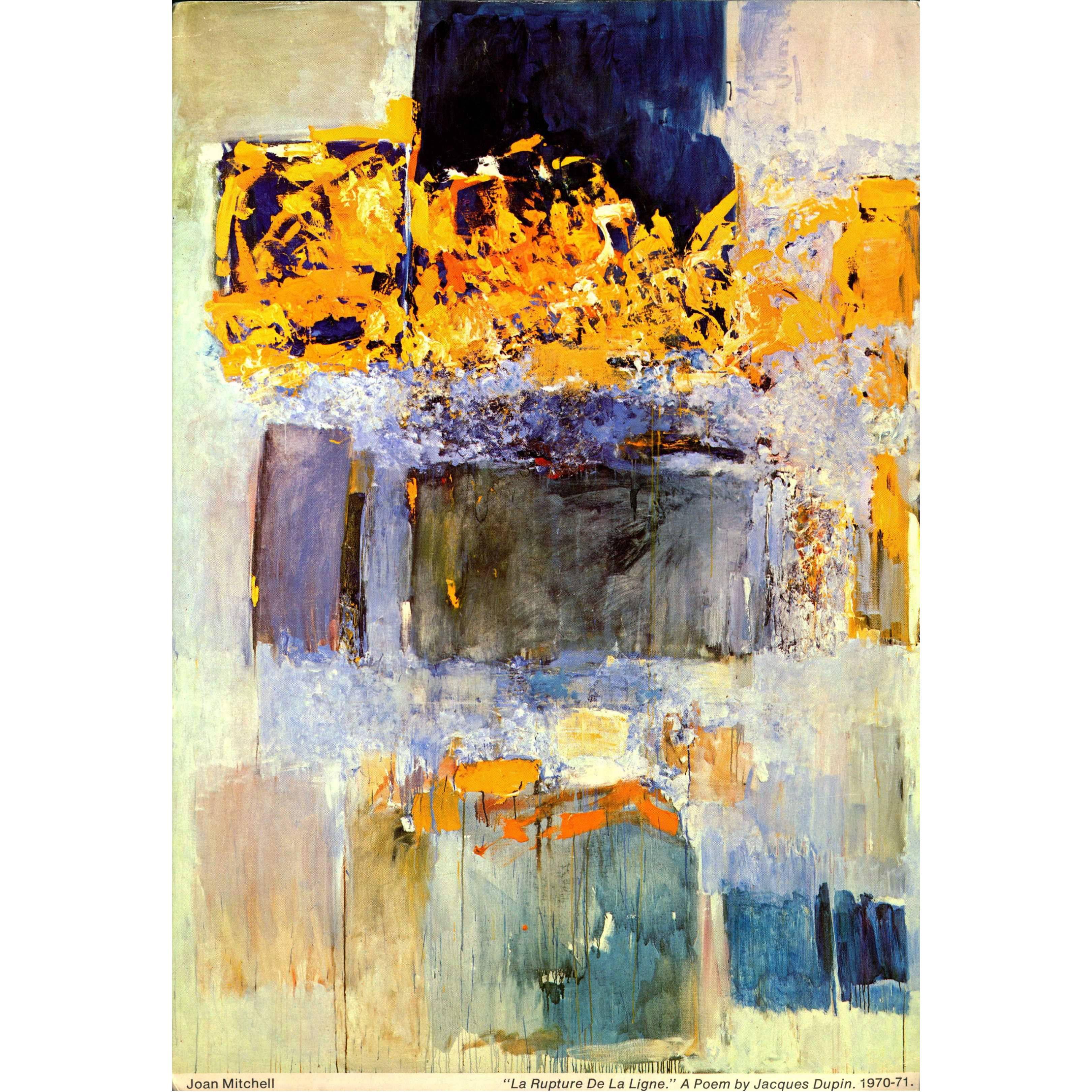 Joan Mitchell at Martha Jackson Gallery, New York, NY