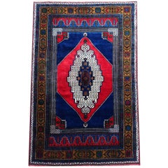 Authentic Turkish All-Wool Rug from Taspinar, circa 1990