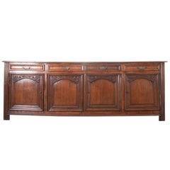 French 19th Century Oak Enfilade