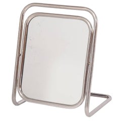 Scandinavian Art Deco Table Mirror Bauhaus Era