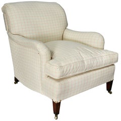 Upholstered Armchair Attributed to Howard and Sons "Bridgewater" Model