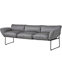 ""Elisa"" Indoor-Dreisitzer-Sofa, entworfen von Enzo Mari für Driade