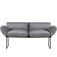 "Elisa" Indoor Two-Seat Sofa Designed by Enzo Mari for Driade