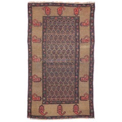 Antiker persischer Malayer-Teppich im modernen, traditionellen Stil