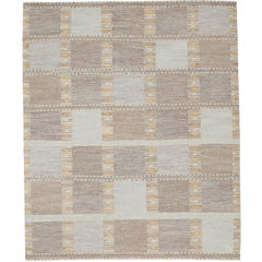 Alfombra Kilim moderna escandinava
