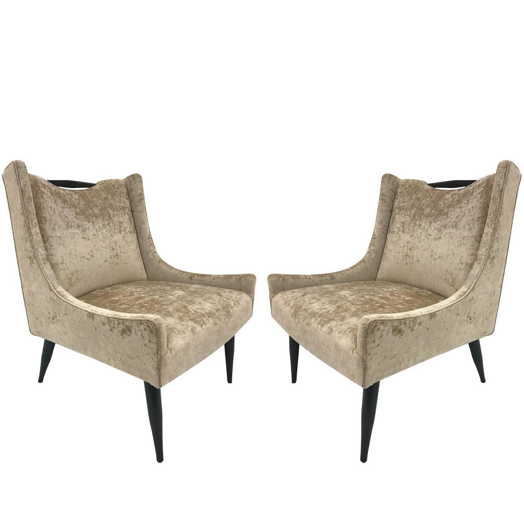 1950s Slipper Chairs 204 For At 1stdibs